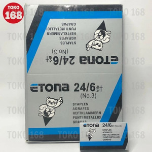 ETONA Isi Staples 24/6 [No.3] (PAK BSR)