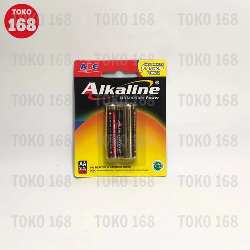 ABC ALKALINE Battery / Baterai AA [ A2 ] LR6 (SET)