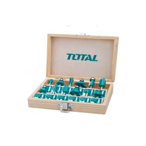 TOTAL MATA ROUTER SET / ROUTER BITS SET (12mm) 12PCS TACSR2121