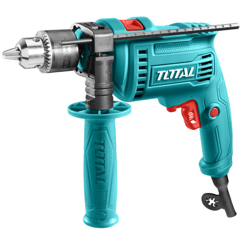 TOTAL IMPACT DRILL 13MM/MESIN BOR BETON VARIABLE SPEED 680W TG1061356