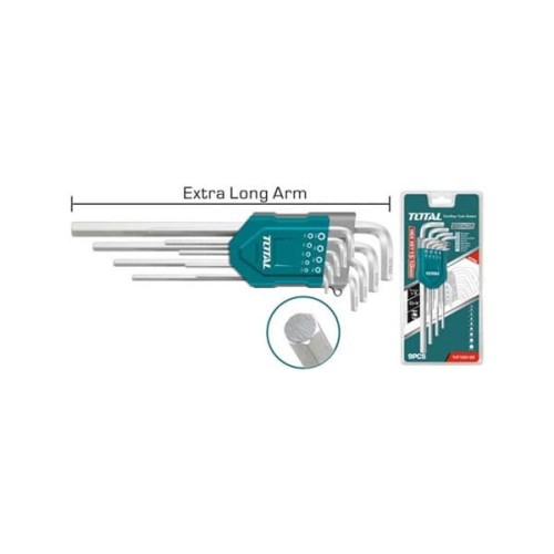 TOTAL KUNCI L SET EKSTRA PANJANG THT106192