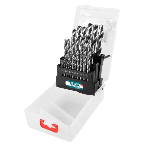 TOTAL HSS DRILL BIT SET 25PCS TACSD0251