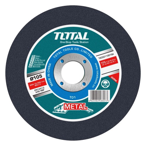 TOTAL CUTTING DISC/MATA GERINDA/BATU POTONG 4" TAC2211001SA