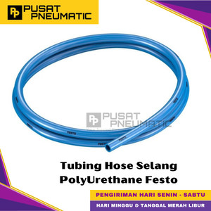 Selang Angin Festo Pneumatic Hose Plastic Tubing PUN 4 X 0,75-BL (PU)