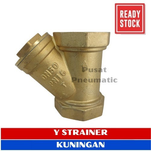 2" Y Strainer Kuningan / Saringan Kuningan Size 2 Inch