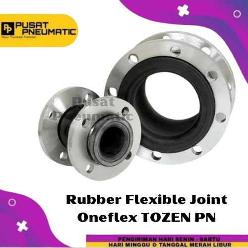 2" Rubber Flexible Joint Oneflex TOZEN PN 16 Size 2 Inch