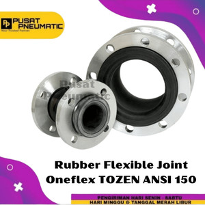 5" Rubber Flexible Joint Oneflex TOZEN ANSI 150 Size 5 Inch