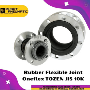 4" Rubber Flexible Joint Oneflex TOZEN JIS 10K Size 4 Inch