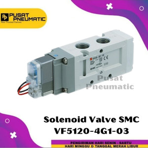 Solenoid Valve SMC VF5120-4G1-03 Selenoid Valve VF 5120 4G1 03 AC 220