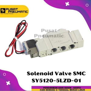 Solenoid Valve SMC SY5120-5LZD-01 Selenoid Valve SY5120 5LZD 01 DC 24