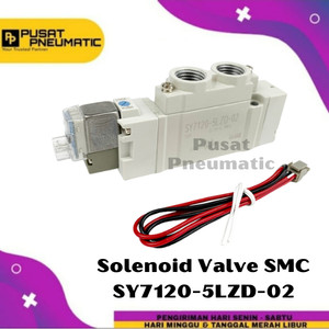 Solenoid Valve SMC SY7120-5LZD-02 Selenoid Valve SY7120 5LZD 02 DC 24