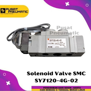 Solenoid Valve SMC SY7120-4G-02 Selenoid Valve SY 7120 4G 02 AC 220