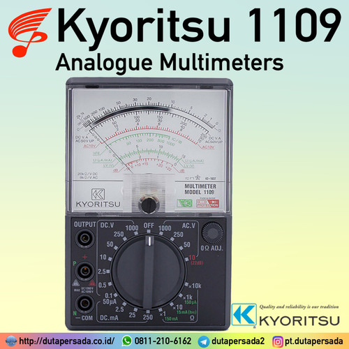 Kyoritsu 1109 Analogue Multimeter Sanwa YX360TRF