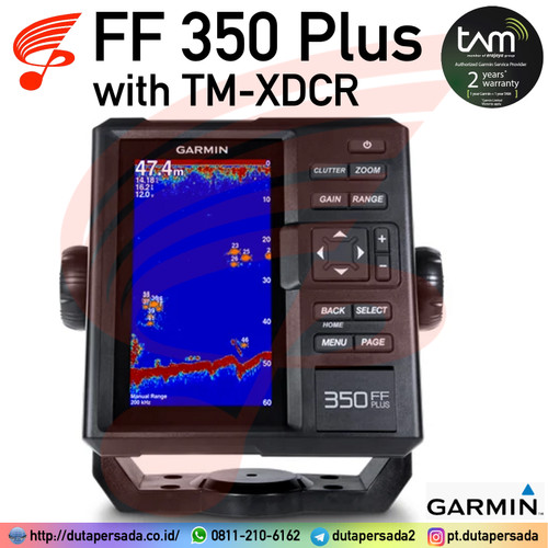 Garmin FF 350 Plus Fish Finder GPS FF350 - TM-XDCR