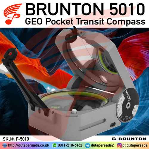 Brunton 5010 GEO Pocket Transit Compass - Kompas Geologi