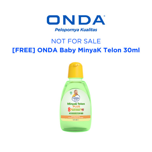 [FREE] ONDA Baby Minyak Telon 30ml