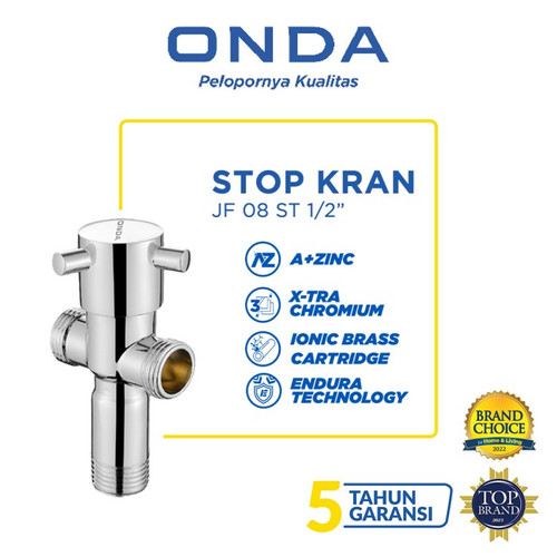 [PROMO] ONDA Stop Kran Toilet / Jet Shower JF 08 ST 1/2”