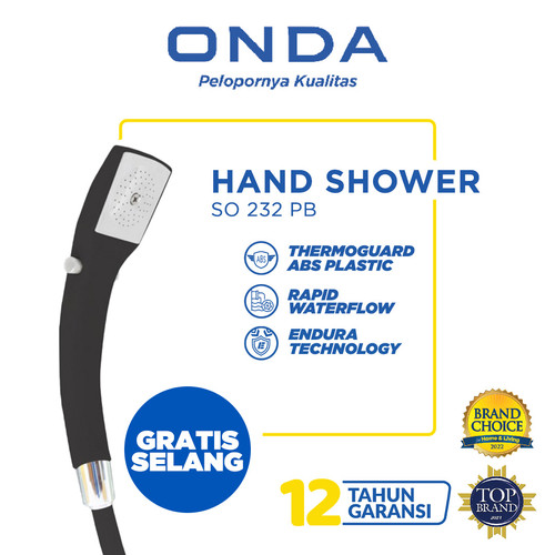 [PROMO] ONDA Hand Shower / Shower Mandi SO 232 PB