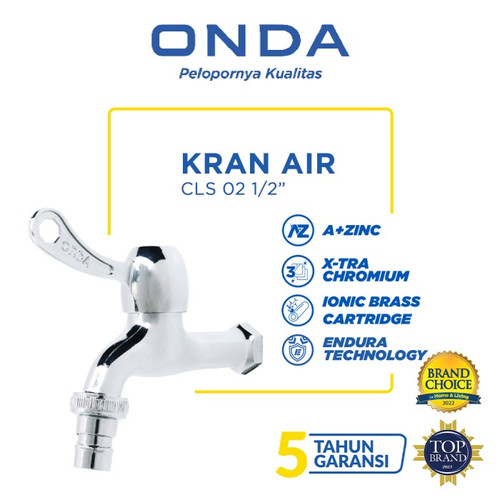 [PROMO] ONDA Kran Air Tembok / Taman CLS 02 1/2”