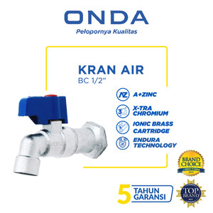 ONDA Kran Air Tembok / Taman BC 1/2”