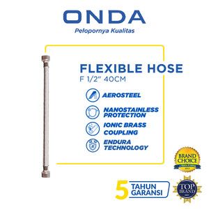 ONDA Flexible Hose / Selang Fleksibel FH 1/2” F 1/2” 40cm