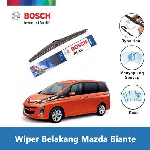 Bosch Rear Wiper Belakang Mobil Mazda Biante Lock 2 14" H352