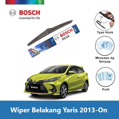 Bosch Rear Wiper Belakang Mobil Toyota Yaris 2013-On Lock 2 14" H352