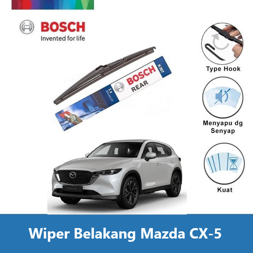 Bosch Rear Wiper Belakang Mobil Mazda CX-5 Rock Lock 2 14" H352