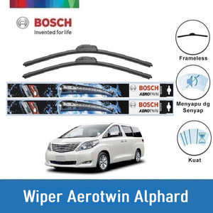 Bosch Wiper Mobil Aerotwin Premium Untuk Alphard