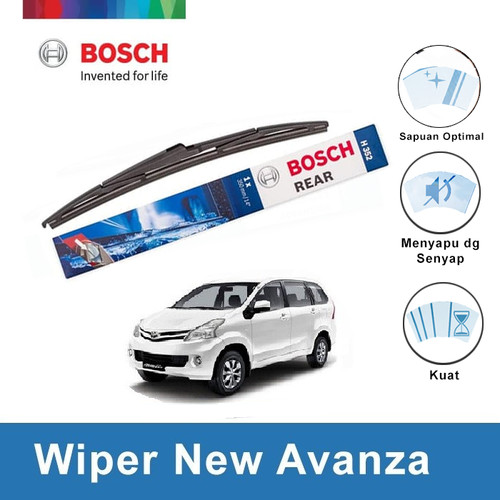 Bosch Rear Wiper Kaca Belakang Mobil New Avanza Rock Lock 2 14" H352