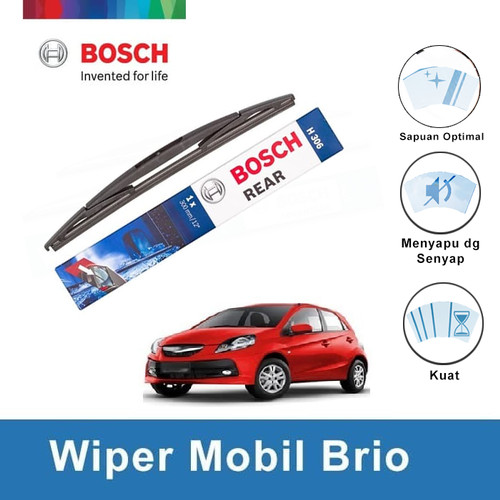 Bosch Rear Wiper Belakang Mobil Honda Brio Rock Lock 12" H306