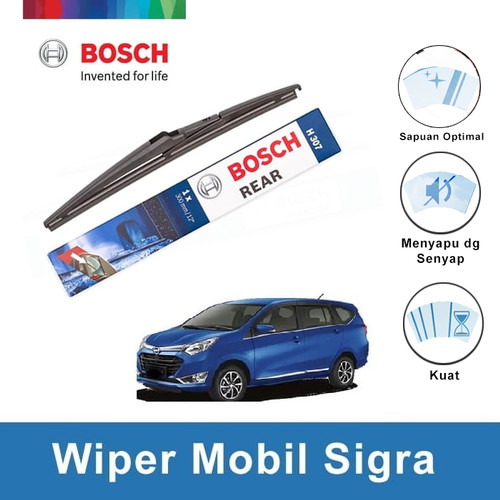 Bosch Rear Wiper Belakang Mobil Daihatsu Sigra Rock Lock 12" H307