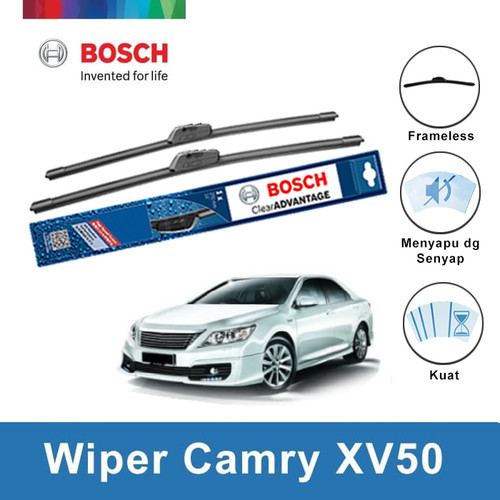 Bosch Sepasang Wiper Mobil Toyota Camry XV50 Frameless New 26 & 18