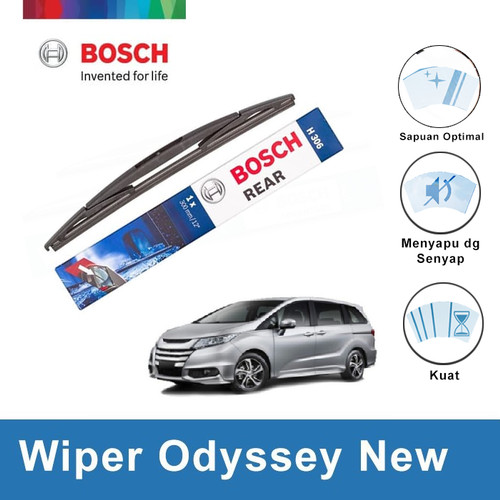 Bosch Rear Wiper Kaca Belakang Mobil Honda Odyssey Rock Lock 3 12 H306