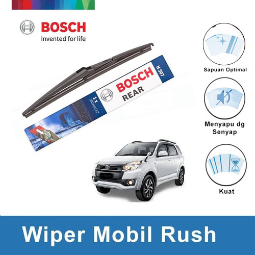 Bosch Rear Wiper Kaca Belakang Mobil Toyota Rush Rock Lock 2 12 " H307