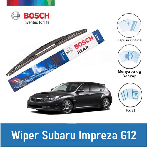 Bosch Rear Wiper Belakang Mobil Subaru Impreza Rock Lock 3 14" H354