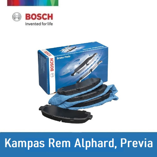 Bosch Kampas Rem Depan u/ Mobil TOYOTA Alphard, Previa, Lexus ES (Set)