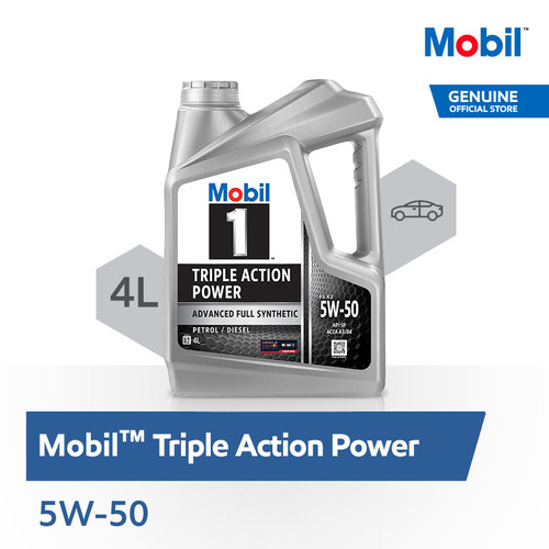 Oli Mesin - Mobil 1 5W-50 (4 liter)