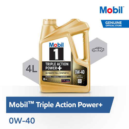 Oli Mesin - Mobil 1 0W-40 (4 liter)