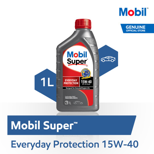 Oli Mesin - Mobil Super™ Everyday Protection 15W-40 (1L)