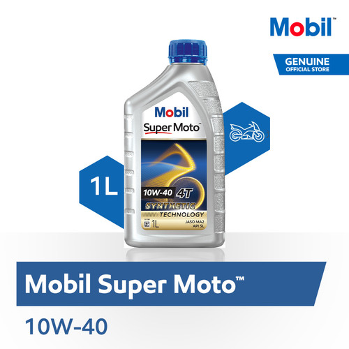 Oli Mesin – Mobil Super Moto 10W-40 (1 liter)