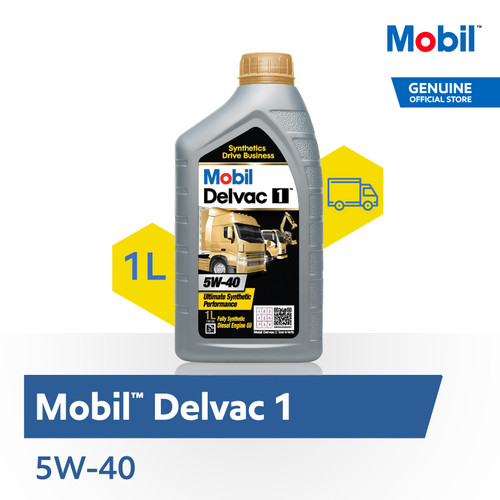 Oli Mesin - Mobil Delvac 1 5W-40 (1 liter)