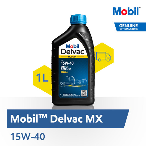 Oli Mesin - Mobil Delvac MX 15W-40 (1 liter)