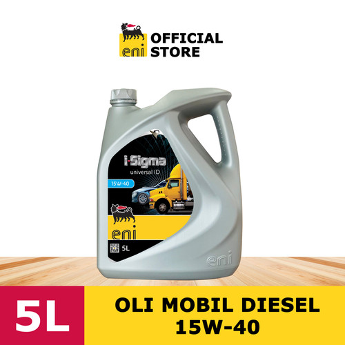 Oli Mobil ENI i-Sigma Universal ID, 15W-40, 5 Liter