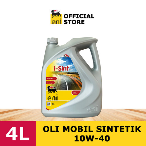 Oli Mobil ENI i-Sint, 10W-40 - 4 Liter