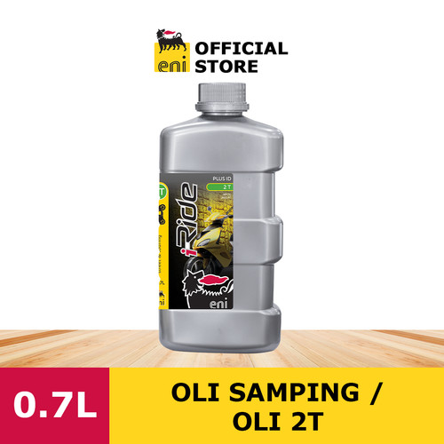 Oli Samping ENI i-Ride Moto 2T Plus ID - 0.7 Liter