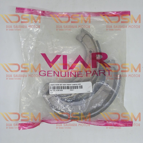 Kampas Rem Depan Viar Karya 300 cc / Brake Shoe Set Assy Front Viar