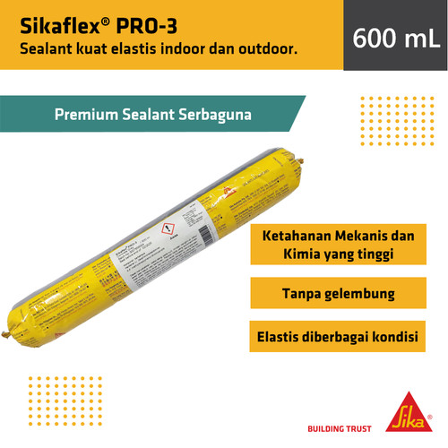 Sika Sikaflex PRO 3 sealant sosis sausage celah serbaguna 600ml