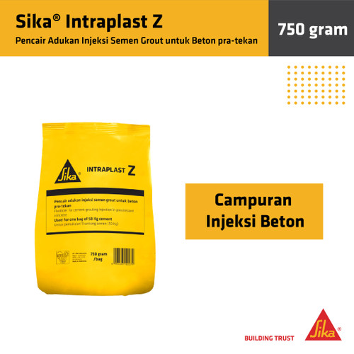 Sika Intraplast Z Campuran Pencair Adukan Injeksi Beton 750gr