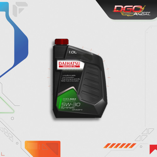 Daihatsu Genuine Oil 5W-30 API SN/GF-5 Synthetic 1L (Baru)